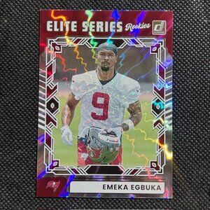 2025 Panini Donruss Emeka Egbuka Elite Series Rookies (RC) #ESR-EEA~Buccaneers